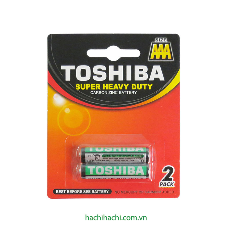 Pin nhí đen 3A 1.5V (R03UG_BP2) 2 cục 