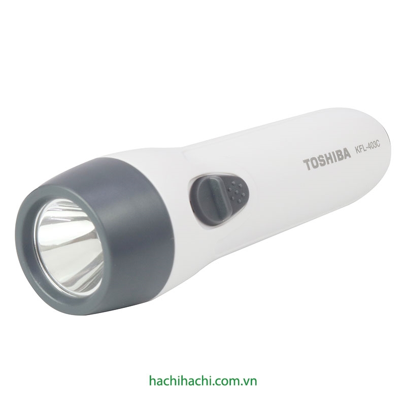 Đèn pin Toshiba led Flashlight-KFL 403C(W)C (trắng)  thương hiệu TOSHIBA