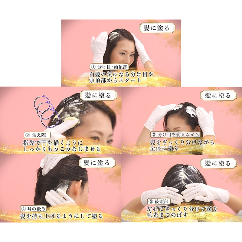 Nhuộm tóc phủ bạc Nhật Bản không mùi dạng bọt Salon de Pro 6 Màu nâu đen 100g, gội nhuộm nhanh chóng tại nhà thương hiệu DARIYA