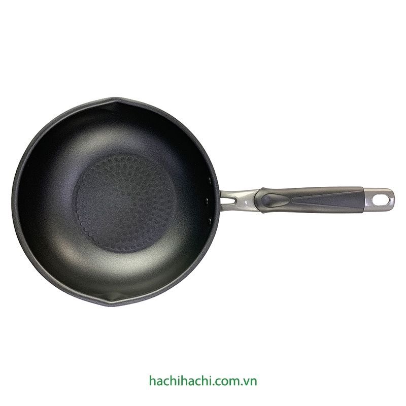 Chảo chống dính Puntec Musubi 24cm (Lòng sâu) thương hiệu TAKEHARA