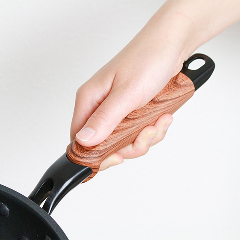 Chảo chống dính Puntec Nhật Bản 24cm (Lòng sâu) thương hiệu TAKEHARA