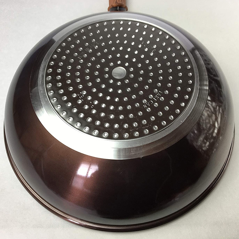 Chảo chống dính Puntec Nhật Bản 28cm (Lòng sâu) thương hiệu TAKEHARA