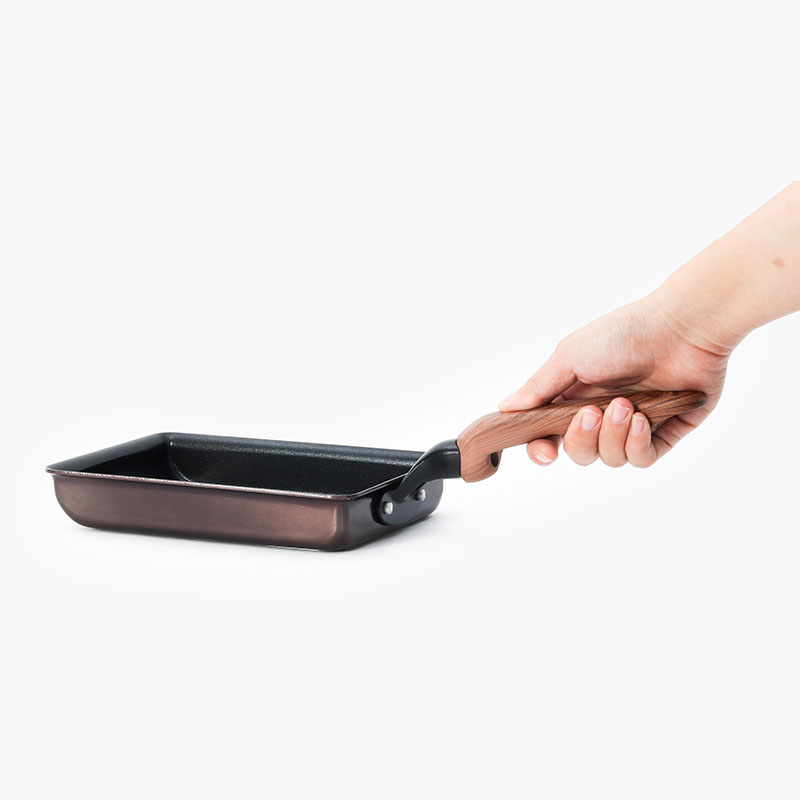 Chảo chống dính Puntec Nhật Bản 14.4x19.4cm thương hiệu TAKEHARA
