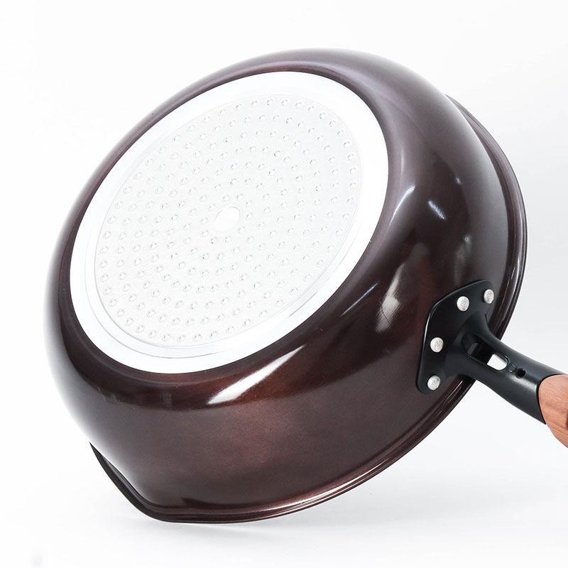 Chảo chống dính Puntec Nhật Bản 26cm Sâu lòng (có vạch đo lường) thương hiệu TAKEHARA