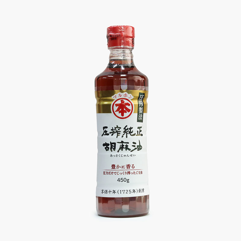 Dầu mè Nhật Bản nguyên chất ép truyền thống Maruhon 450g