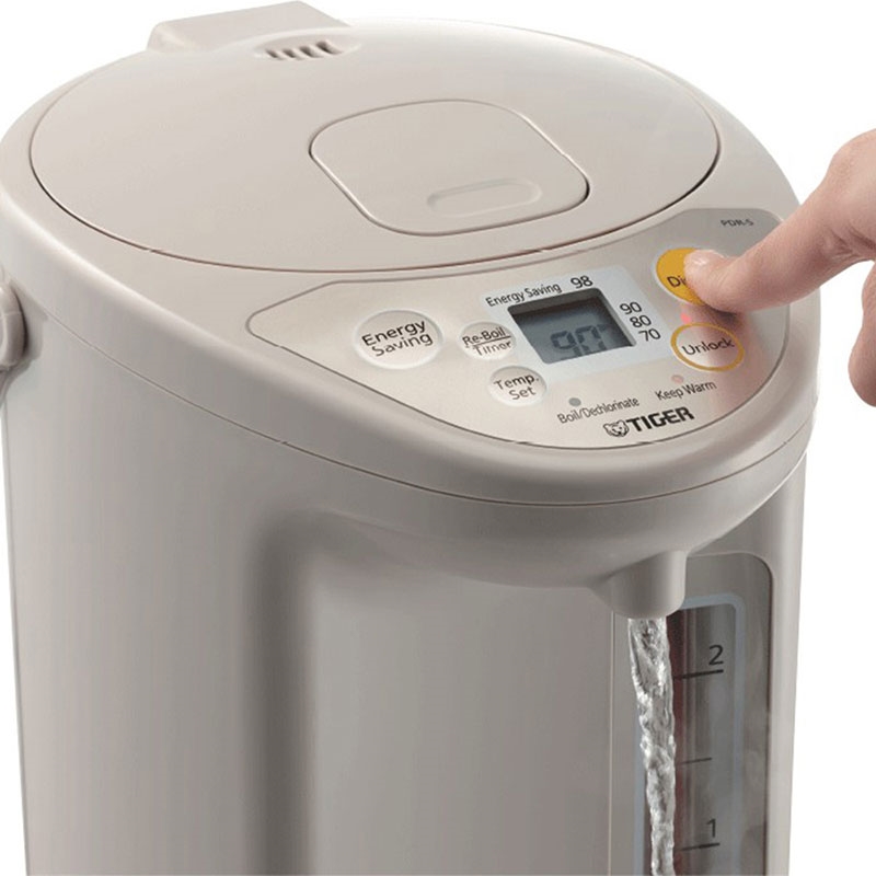 Bình thủy điện tử Tiger 4L PDR-S40W  thương hiệu 