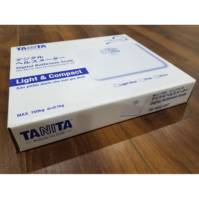 Cân điện tử Nhật BảnTanita HD 007 (màu xanh)  thương hiệu TANITA