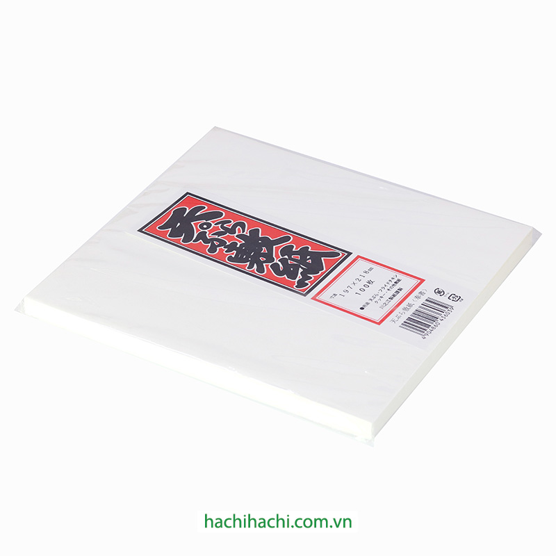 Giấy thấm dầu nấu ăn Toyo 100 tờ thương hiệu 