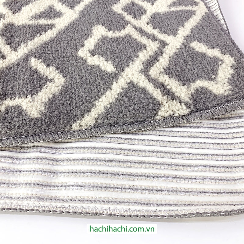 Thảm lót sàn chống trượt 60x240cm (Xám) thương hiệu OKATO