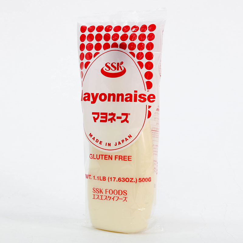 Xốt Mayonnaise Nhật Bản SSK không chứa gluten 500g thương hiệu 