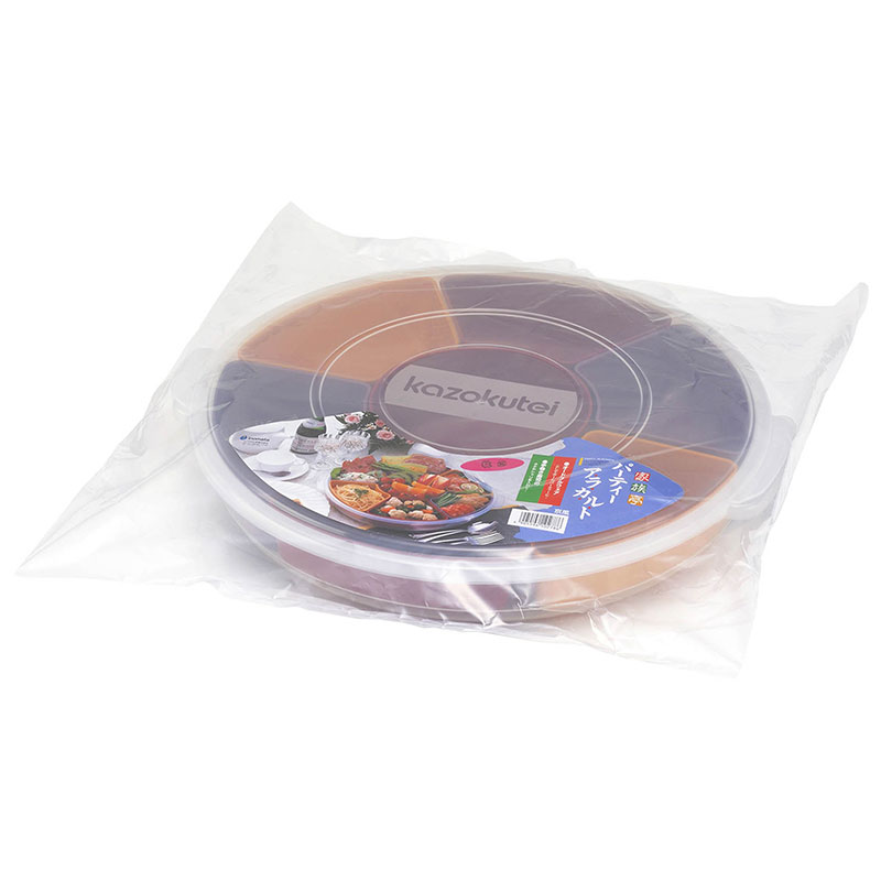 Khay đựng nguyên liệu nhúng lẩu, làm gỏi cuốn, cơm cuộn, Sushi Nhật Bản Inomata 7 ngăn 39cm thương hiệu INOMATA