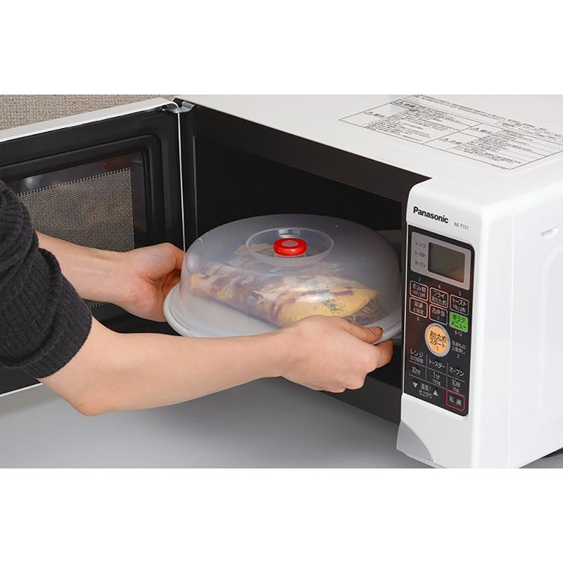 Nắp đậy dùng cho lò vi sóng 23cm  thương hiệu INOMATA