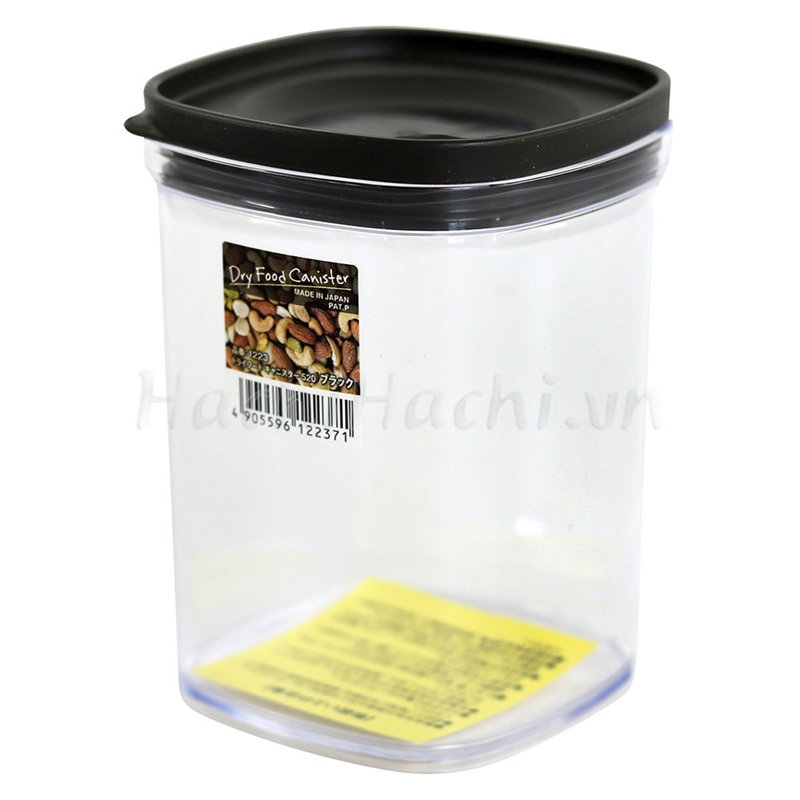 Hộp nhựa đựng thực phẩm 520ml Kèm sticker ghi chú thương hiệu INOMATA