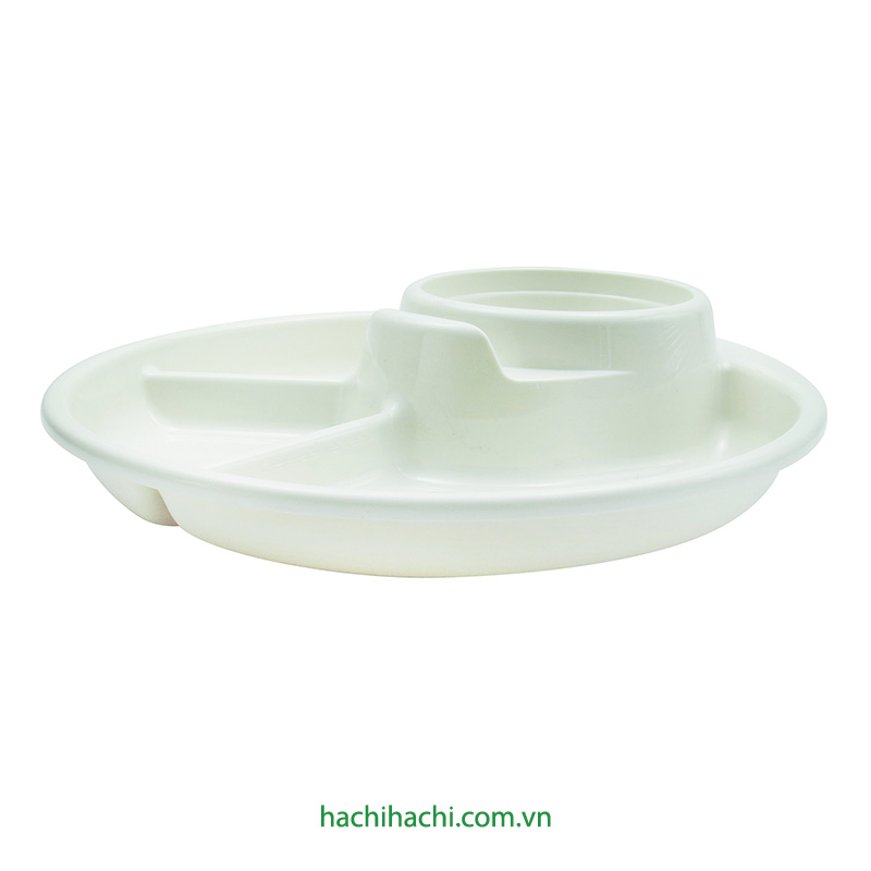 Đĩa tập ăn cho bé Nhật Bản 21cm  thương hiệu INOMATA