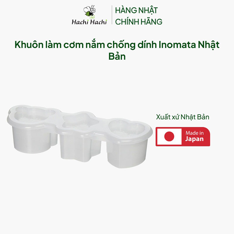 Khuôn làm cơm nắm chống dính Inomata Nhật Bản thương hiệu INOMATA