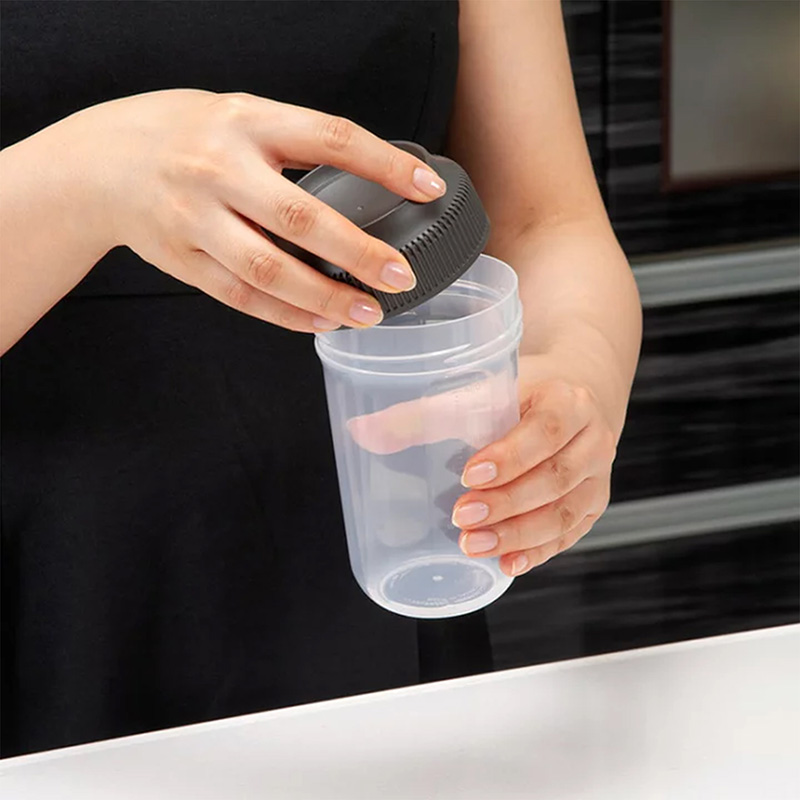 Bình lắc Protein Shaker có vạch chia dung tích 400ml Không BPA thương hiệu INOMATA