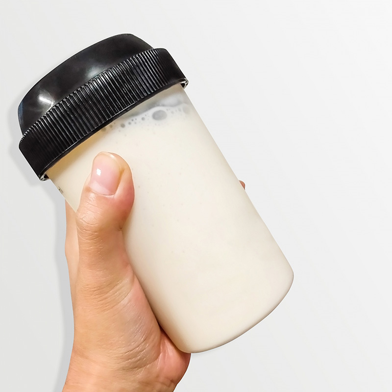 Bình lắc Protein Shaker có vạch chia dung tích 400ml Không BPA thương hiệu INOMATA