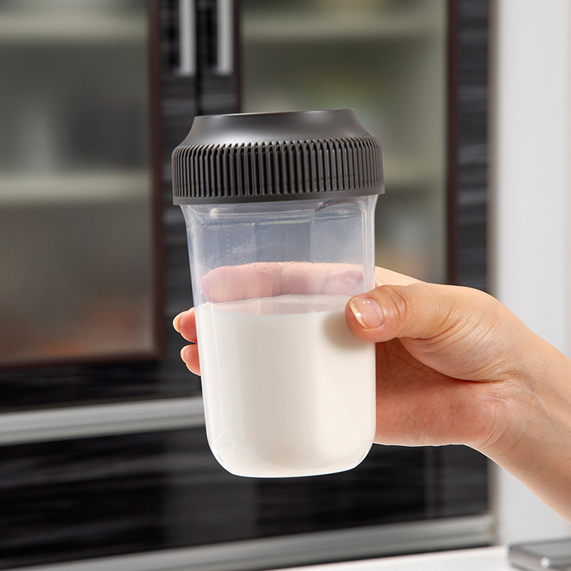 Bình lắc Protein Shaker có vạch chia dung tích 400ml Không BPA thương hiệu INOMATA