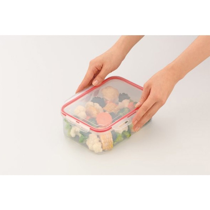 Hộp nhựa đựng thực phẩm khóa chặt 1.3L thương hiệu 
