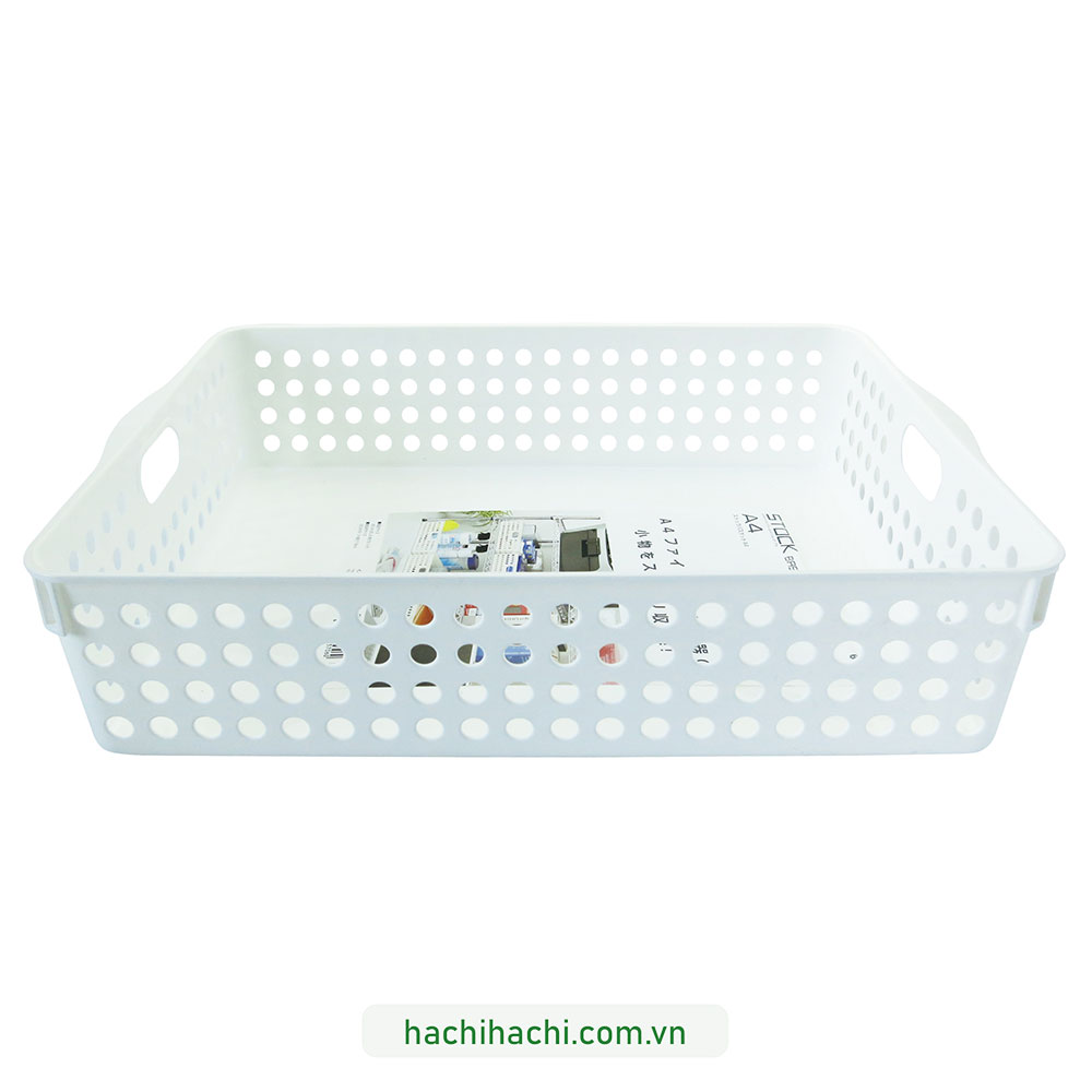 Rổ nhựa đựng vật dụng A4 thương hiệu INOMATA