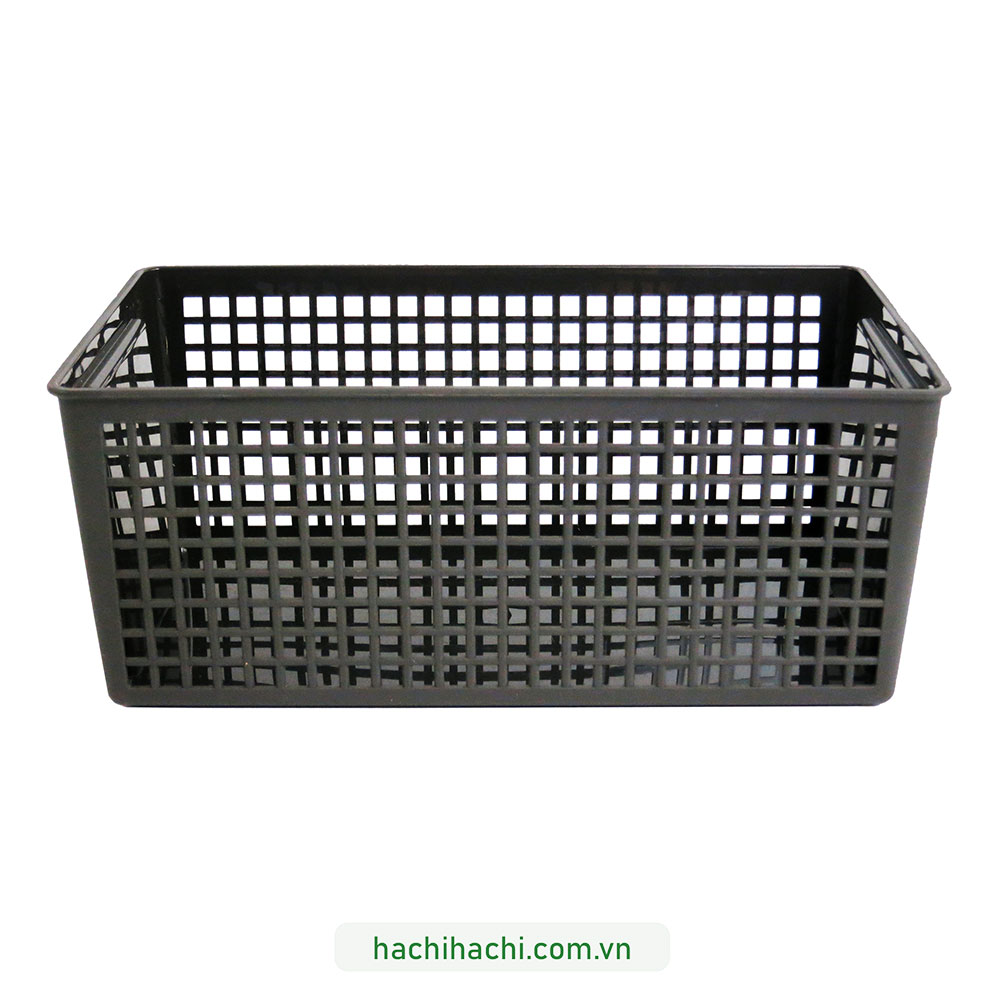 Rổ nhựa Nhật Bản đựng vật dụng 16.5x28.7xH11.5cm thương hiệu INOMATA