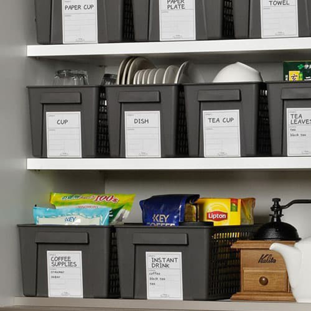 Rổ nhựa Nhật Bản đựng vật dụng 16.5x28.7xH11.5cm thương hiệu INOMATA