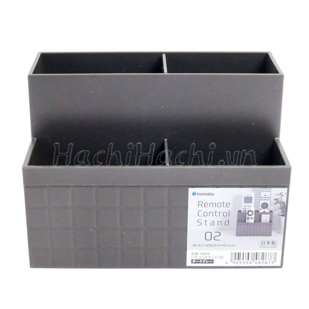 Khay đựng vật dụng, văn phòng phẩm, remote chia ngăn 4 ngăn 14.1x8.6cm thương hiệu INOMATA