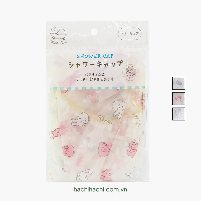 Mũ tắm trùm tóc không thấm nước Free size (Nhiều mẫu)-Giao mẫu ngẫu nhiên