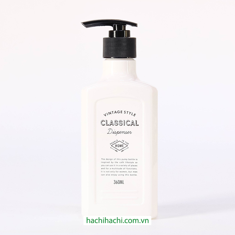 Bình nhựa vòi bơm 360ml (Nhiều mẫu)-Giao mẫu ngẫu nhiên thương hiệu SURUGA