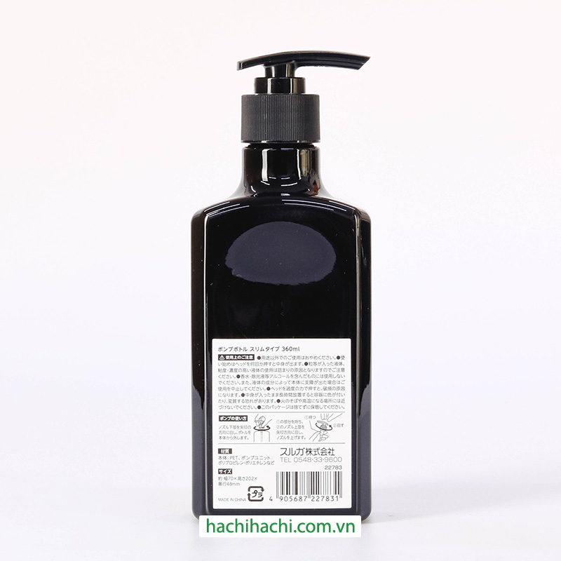 Bình nhựa vòi bơm 360ml (Nhiều mẫu)-Giao mẫu ngẫu nhiên thương hiệu SURUGA