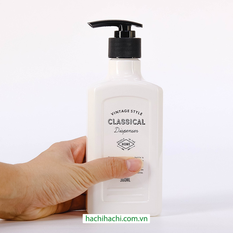 Bình nhựa vòi bơm 360ml (Nhiều mẫu)-Giao mẫu ngẫu nhiên thương hiệu SURUGA