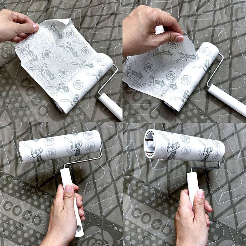 Cuộn lăn bụi thay thế 16cm 70 vòng cuộn (2 cuộn) thương hiệu SURUGA