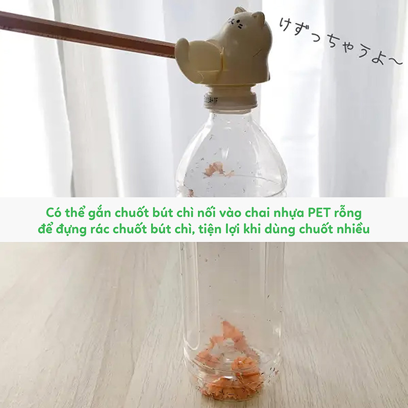 Chuốt bút chì hình mèo (Nhiều mẫu)-Giao mẫu ngẫu nhiên thương hiệu SURUGA