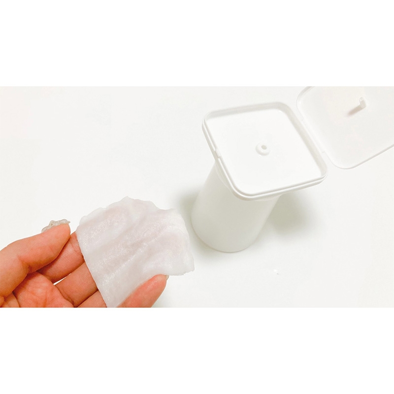 Chai chiết mỹ phẩm, toner, nước tẩy trang có khay thấm bông cotton tiện lợi 230ml thương hiệu SURUGA