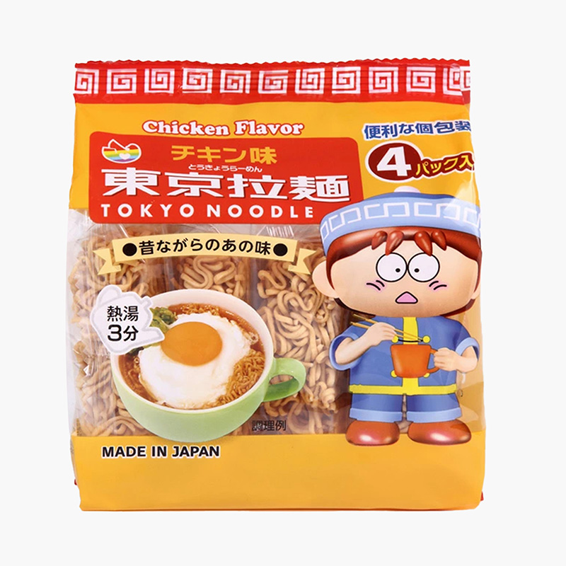 Mì ăn liền Tokyo vị gà 4 gói (112g)