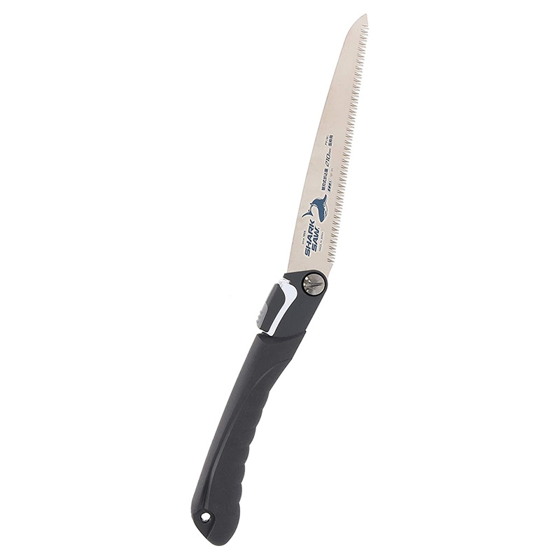 Cưa cây gấp gọn Takagi Shark Saw răng thô lưỡi thẳng 21cm thương hiệu TAKAGI