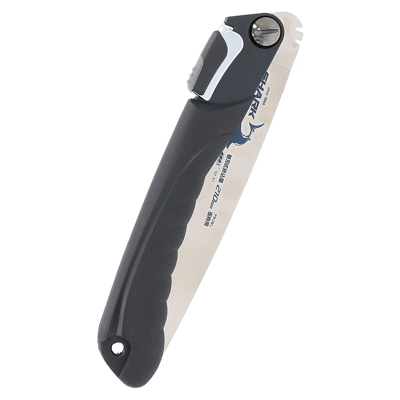 Cưa cây gấp gọn Takagi Shark Saw răng thô lưỡi thẳng 21cm thương hiệu TAKAGI