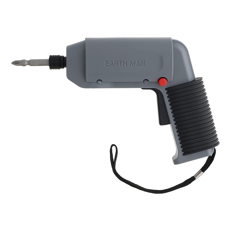 Máy khoan pin cầm tay bắt vít, khoan gỗ, nhựa, có đèn Led  Earth Man thương hiệu TAKAGI