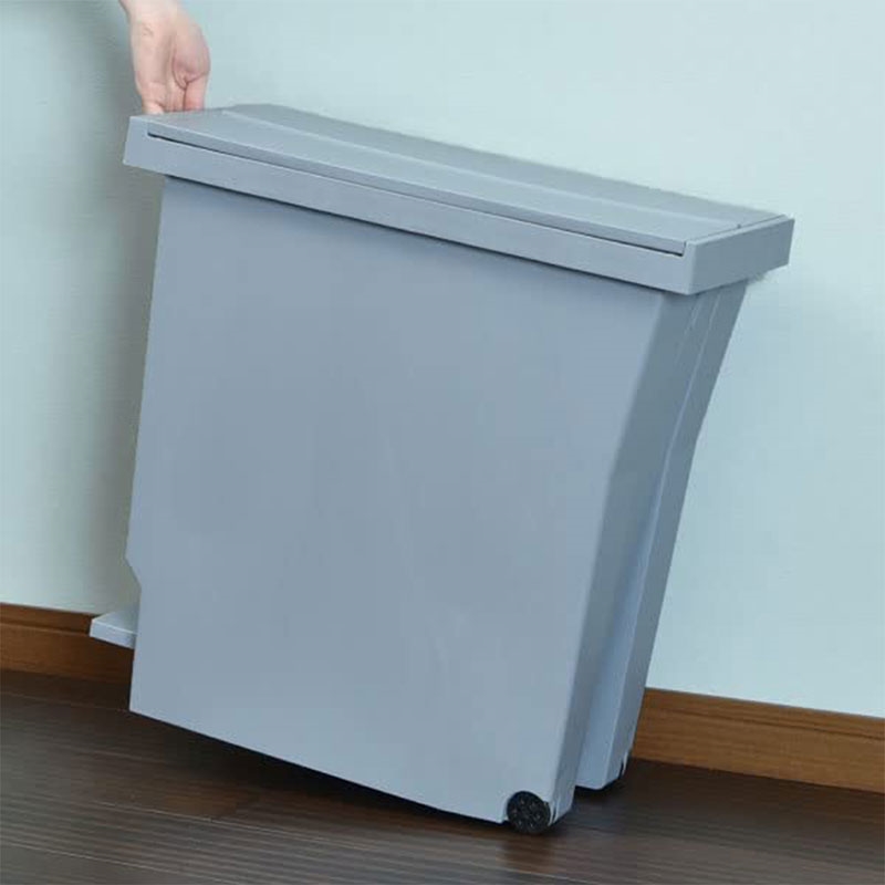 Thùng rác đạp chân 32L nắp 2 cánh thương hiệu 