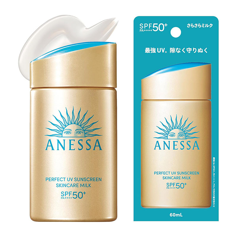 Sữa chống nắng Nhật Bản dưỡng da kiềm dầu bảo vệ hoàn hảo Anessa SPF50+ PA++++ 60ml  thương hiệu ANESSA