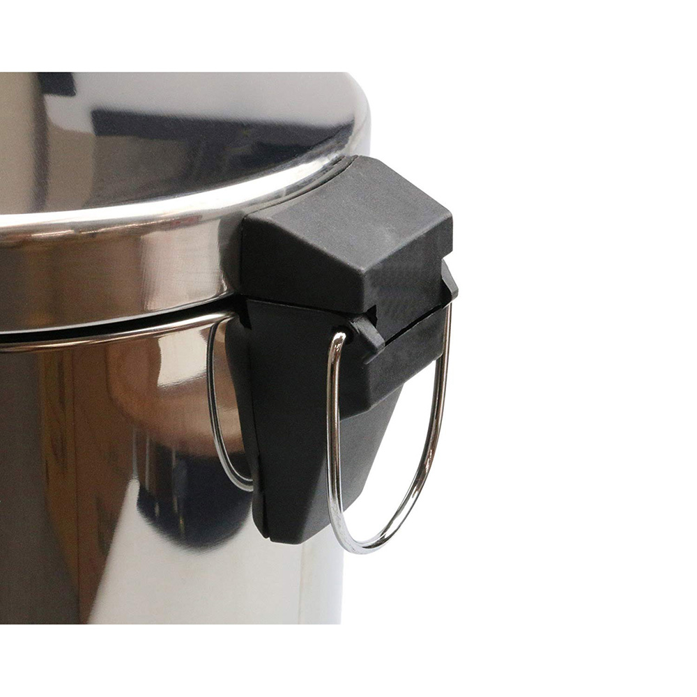 Thùng rác inox Pearl Metal đạp chân 5L   thương hiệu PEARL METAL