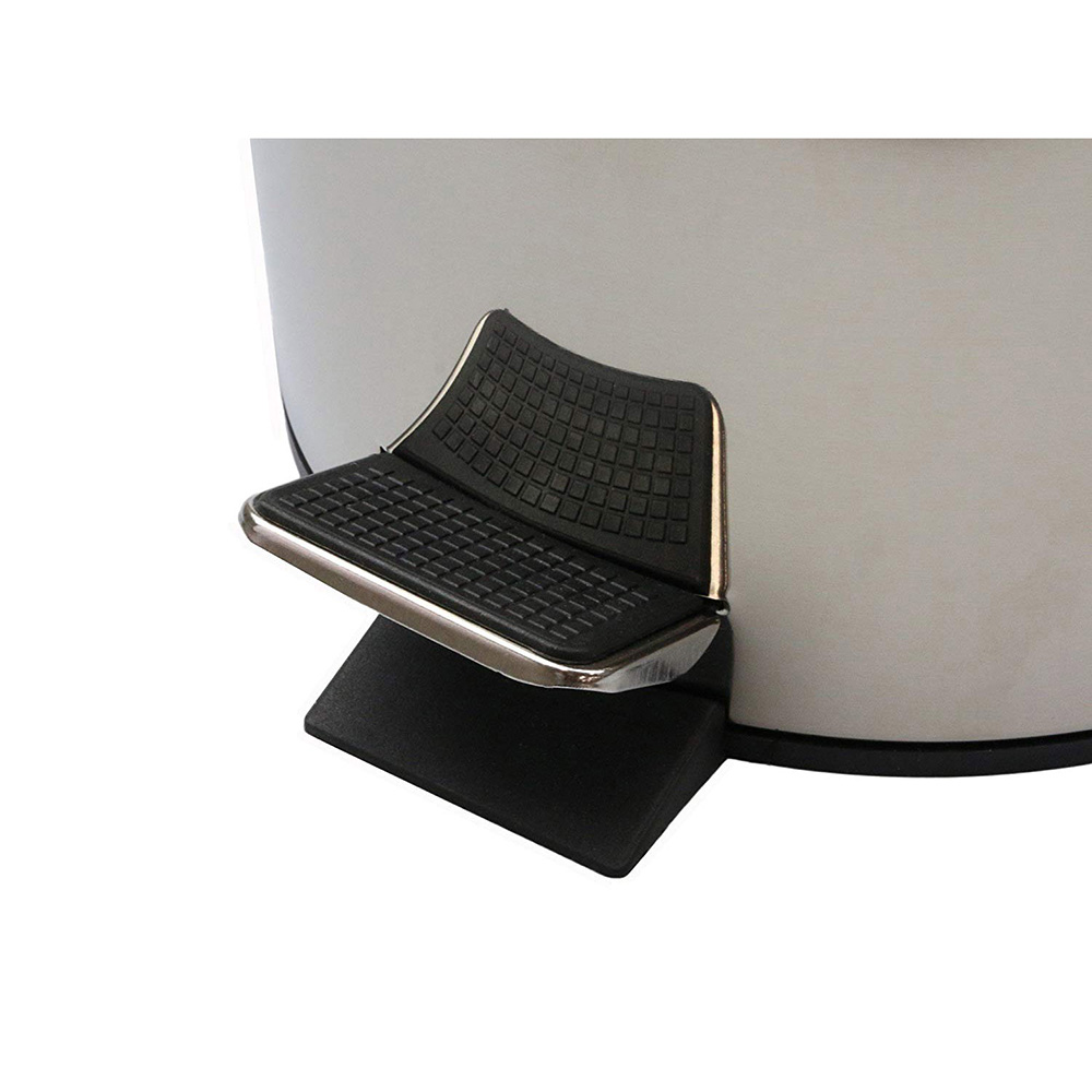 Thùng rác inox Pearl Metal đạp chân 5L   thương hiệu PEARL METAL