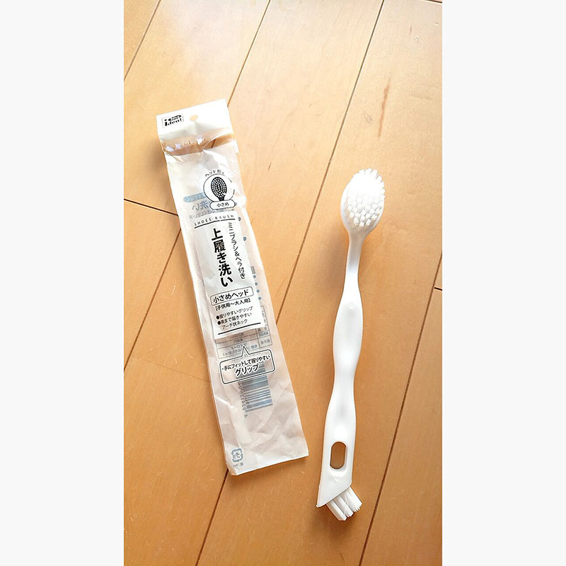 Bàn chải chà giày 2 đầu 25cm thương hiệu MY ROAD