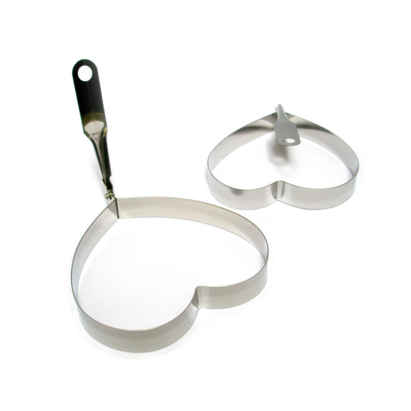 Khuôn chiên trứng hình trái tim 10.3x16.5cm 10.3x16.5cm thương hiệu ECHO METAL