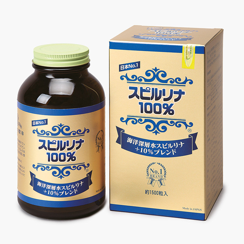 TPBVSK: Tảo viên Spirulina Nhật Bản vùng biển nước sâu Japan Algae 1500 viên, tăng đề kháng, giảm lão hóa