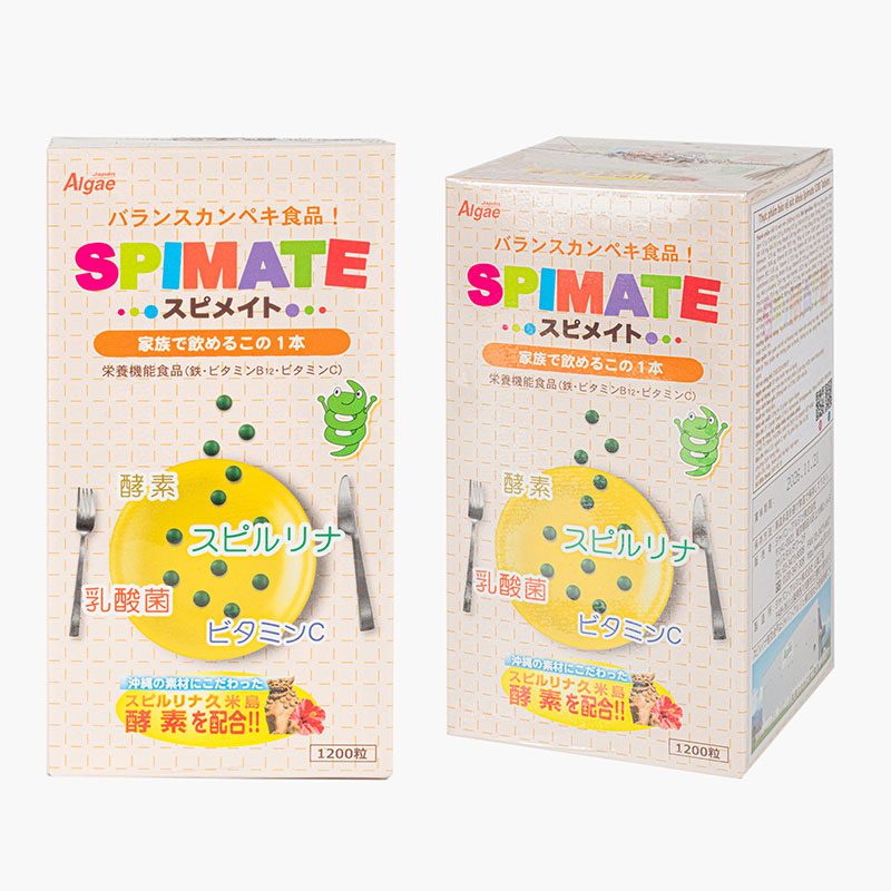 TPBVSK: Viên uống Spimate Nhật Bản 1200 viên, bổ sung Vitamin, khoáng chất tảo xoắn, lợi khuẩn, tăng đề kháng thương hiệu JAPAN ALGAE
