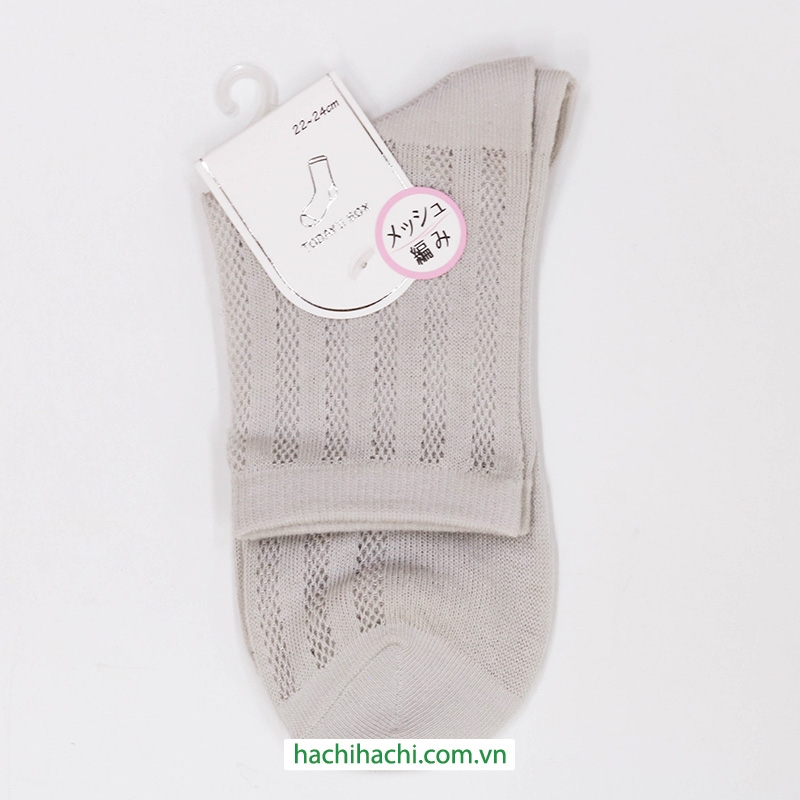 Vớ nữ cổ cao lưới thoáng khí 23-25cm (Nhiều mẫu)-Giao mẫu ngẫu nhiên thương hiệu 