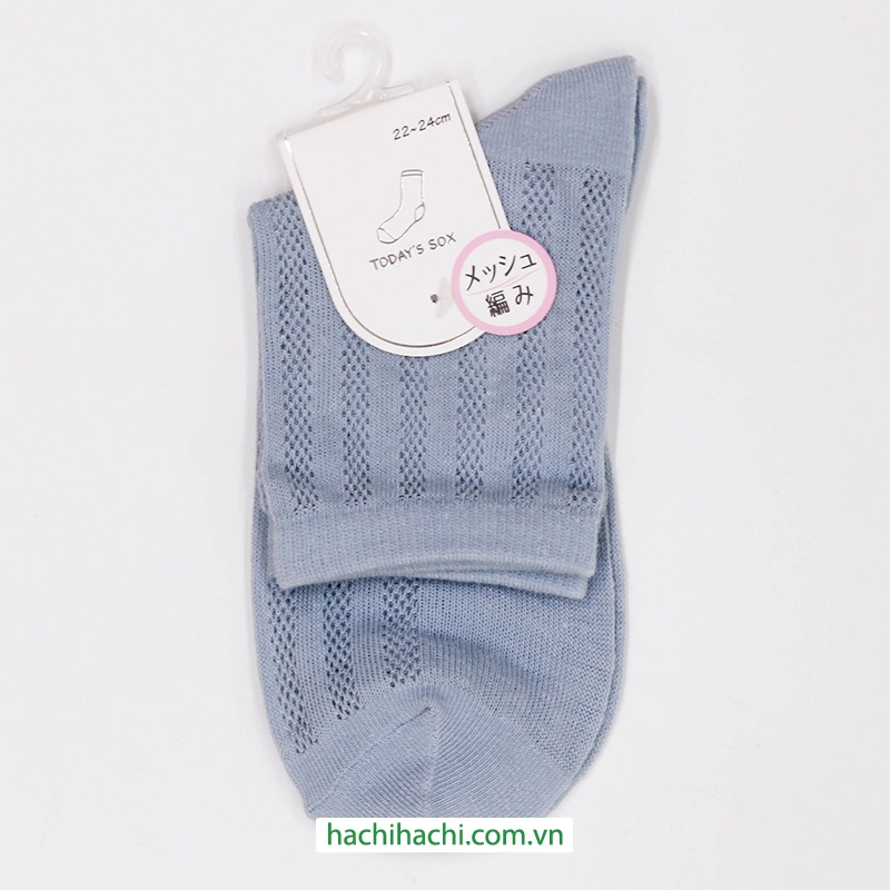 Vớ nữ cổ cao lưới thoáng khí 23-25cm (Nhiều mẫu)-Giao mẫu ngẫu nhiên thương hiệu 