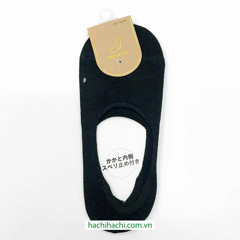 Tất vớ lười nữ chống tuột, trượt gót 23-25cm (Nhiều mẫu, giao mẫu ngẫu nhiên) thương hiệu 