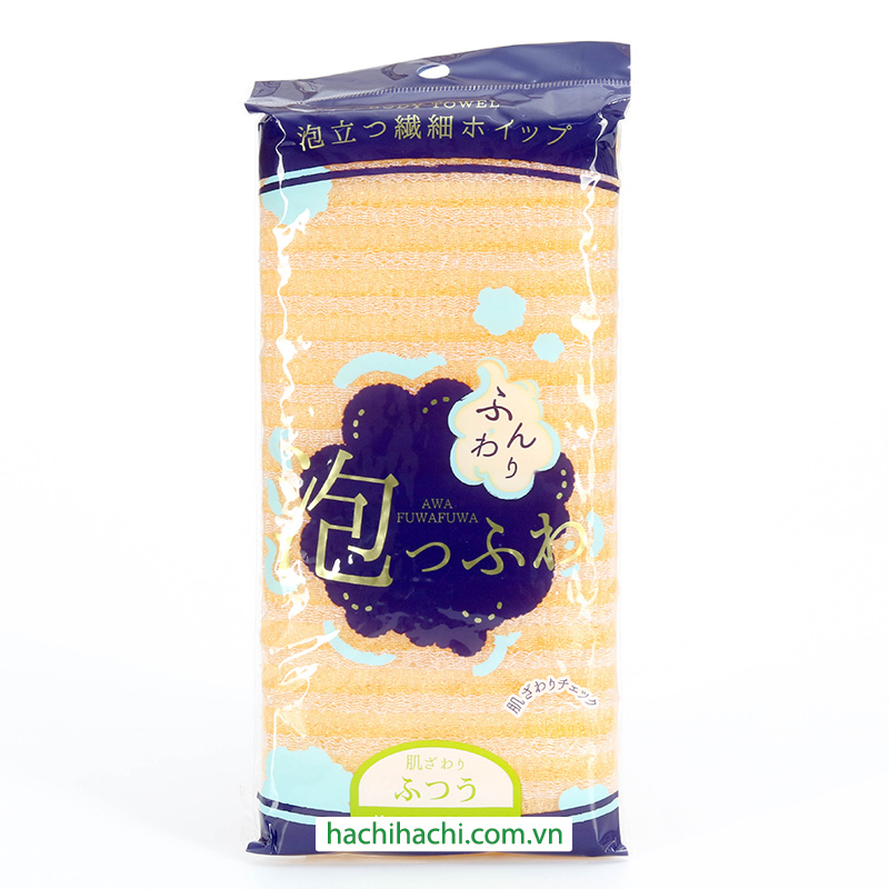 Khăn tắm tạo bọt 28x100cm (Nhiều mẫu)-Giao mẫu ngẫu nhiên thương hiệu 